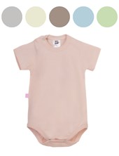 BODY MAMELUCO MANGA CORTA COLOR LISO. BIG BAY