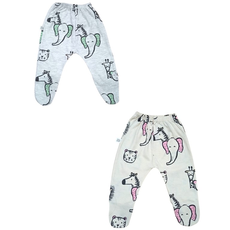 MEDIO OSITO ESTAMPADO ANIMALITOS. BIG BAY