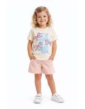 Pijama manga corta nena good day.Big bay