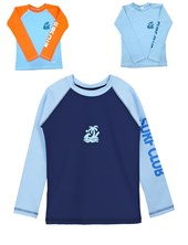 Remera UV+50 manga larga varon combinada estampada. Big bay