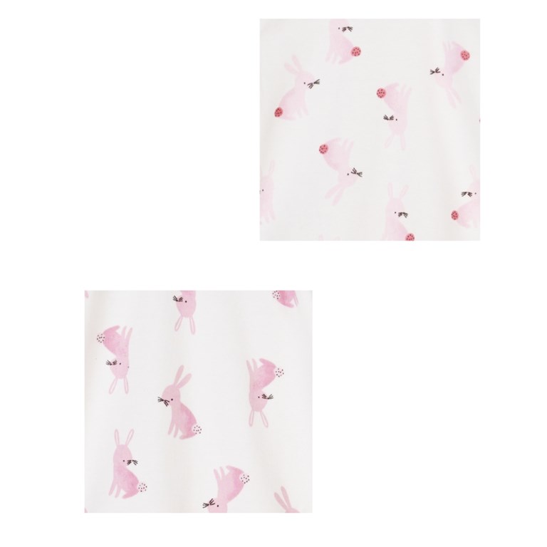 MEDIO OSITO ESTAMPADO CONEJOS. BIG BAY