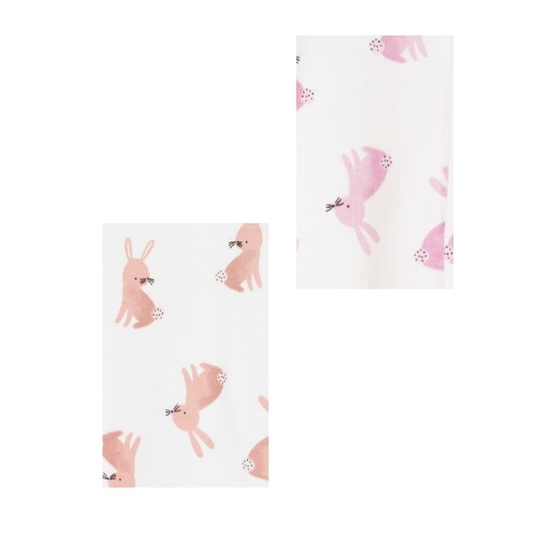 PIJAMA BEBA MANGA LARGA ESTAMPADO CONEJOS. BIG BAY