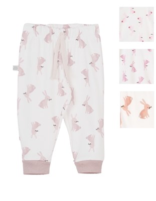 PANTALON BABUCHA ESTAMPADO CONEJO + CORDON. BIG BAY