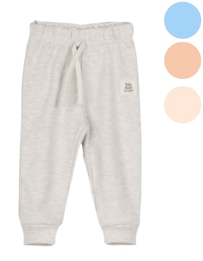 PANTALON BABUCHA EN BAMBULA LISA PARA BEB. BIG BAY