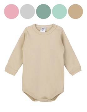 BODY MANGA LARGA COLORE LISO. BIG BAY