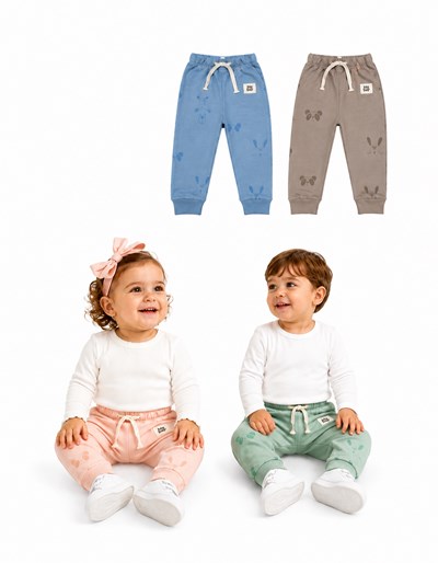 PANTALON BABUCHA ESTAMPA ANIMALITOS. BIG BAY
