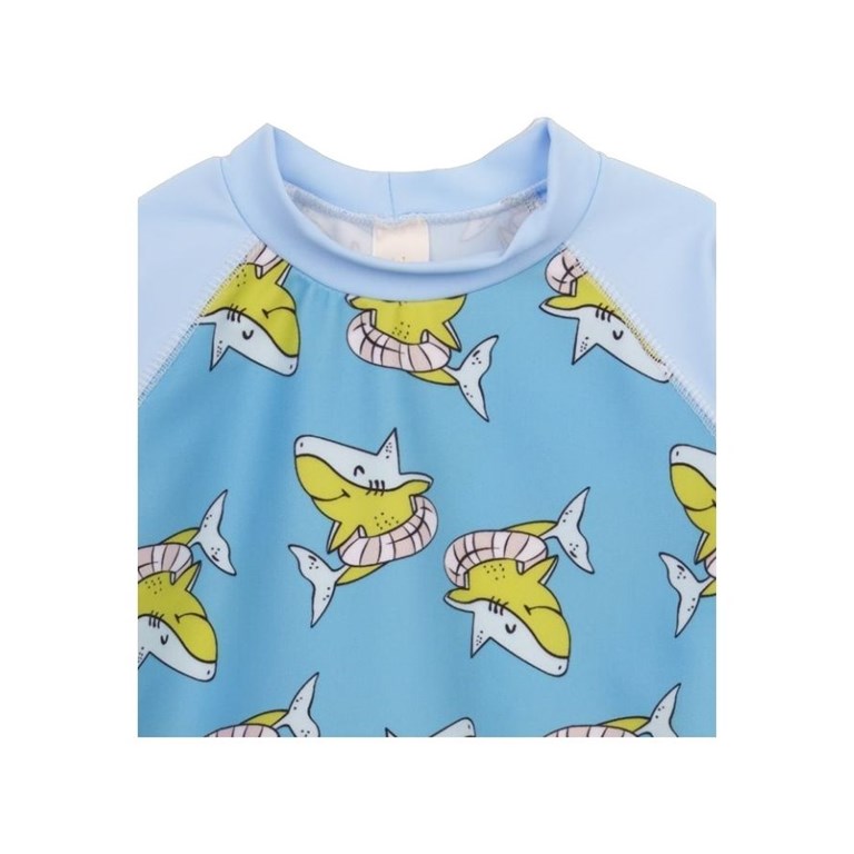 Remera UV+50 manga larga estampada varon. Big bay