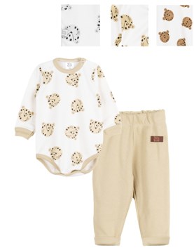 BODY + PANTALÓN, ESTAMPA ANIMALITOS. BIG BAY