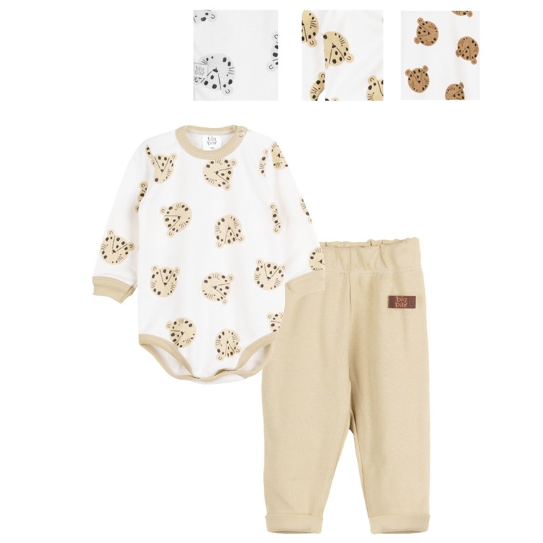 BODY + PANTALÓN, ESTAMPA  ANIMALITOS. BIG BAY