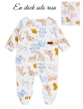 ENTERITO BEBE CON BROCHES ESTAMPADO DINO. BIG BAY