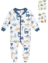 ENTERITO BEBE CON CIERRE ESTAMPADO DINO. BIG BAY