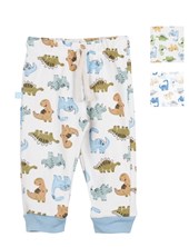 PANTALON BABUCHA CON CORDON ESTAMPADO DINOS. BIG BAY