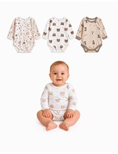 BODY MAMELUCO MANGA LARGA ESTAMPADO. BIG BAY