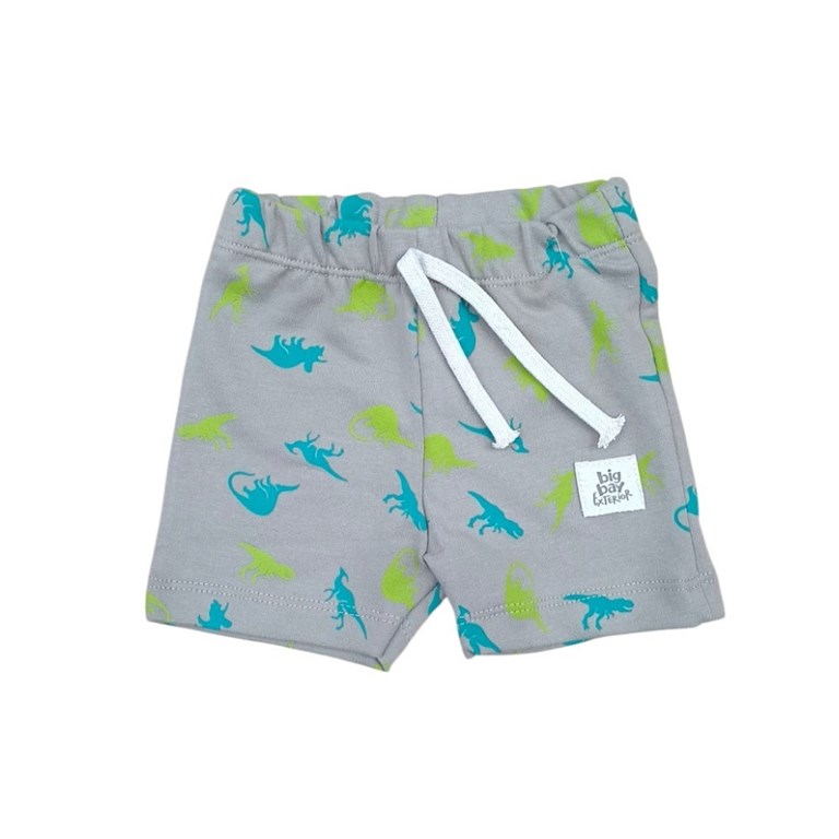 SHORT RUSTICO ESTAMPA DINOSAURIOS. BIG BAY