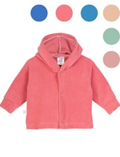 SAQUITO CON CAPUCHA DE MICROPOLAR PIMA LISO. BIG BAY