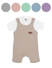 Conjunto Jardinero rustico + Body. Big bay