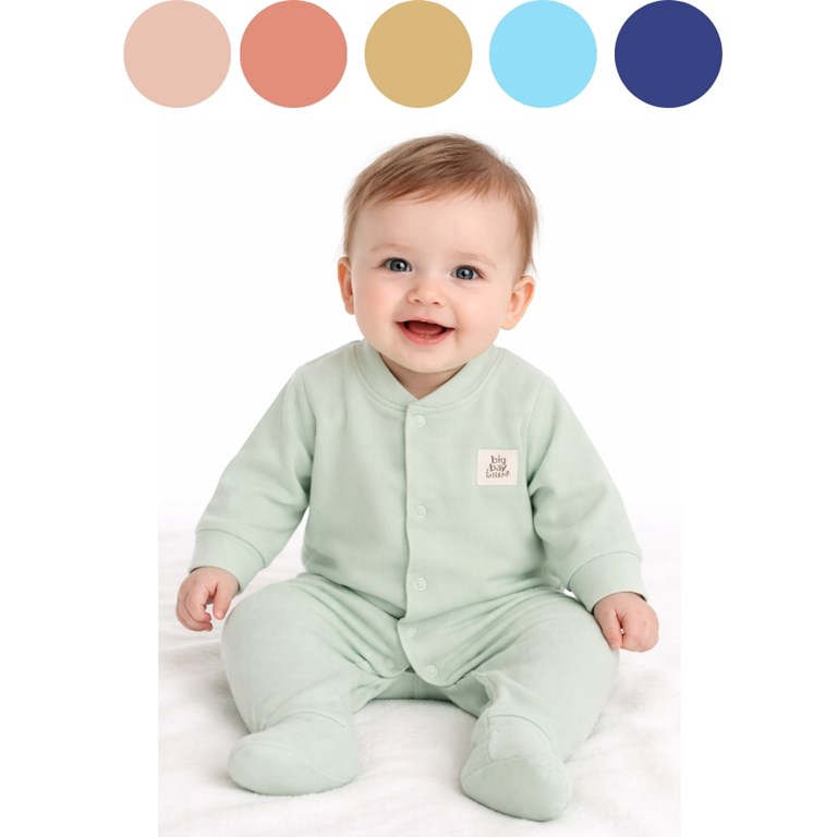 ENTERITO CON PIE EN MICRPOLAR PIMA. BIG BAY