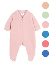 ENTERITO CON PIE CON CIERRE EN MICROPOLAR PIMA. BIG BAY