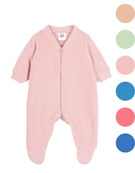 ENTERITO CON PIE CON CIERRE EN MICROPOLAR PIMA. BIG BAY