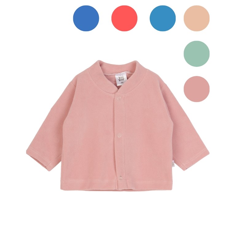 SAQUITO SIN CAPUCHA EN MICROPOLAR PIMA. BIG BAY