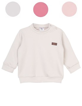 BUZO PARA BEBA DARLON JACQUARD LISO. BIG BAY