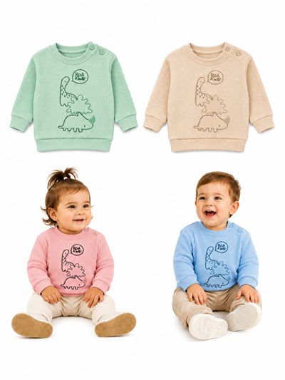 Buzo darlon. ColoreS: Beige, Rosa, Celeste, Menta. Big bay