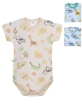 BODY MANGA CORTA JERSEY ESTAMPADO. BIG BAY
