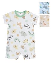 BODY MANGA CORTA + SHORT JERSEY ESTAMPADO. BIG BAY