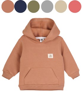 BUZO CANGURO FRIZA BEBE CON CAPUCHA. BIG BAY