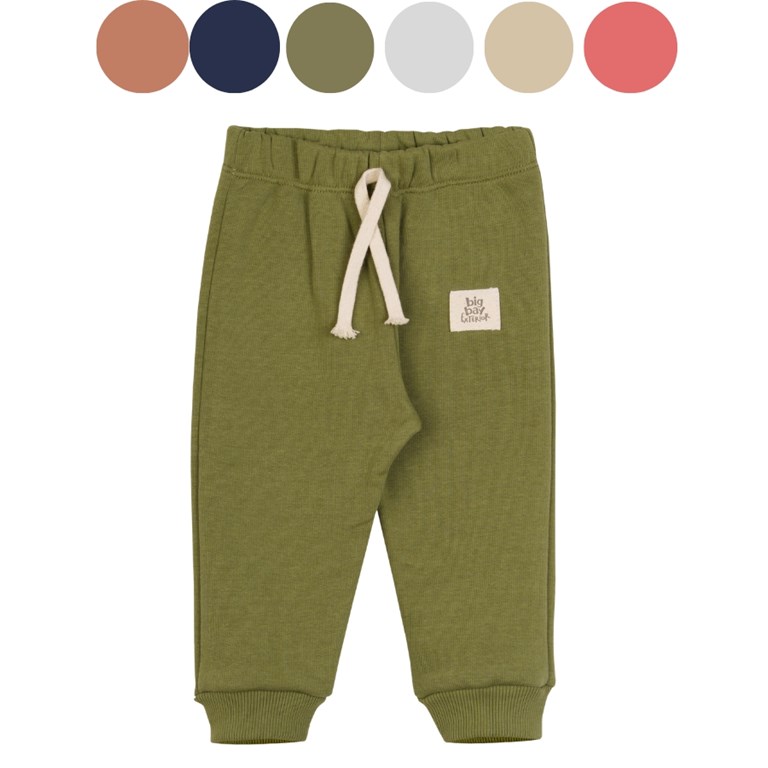 PANTALON NIÑO FRISA CON CORDON. BIG BAY