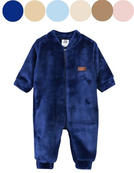 ENTERITO CON CIERRE Y SIN PIE CORAL FLEECE. BIG BAY