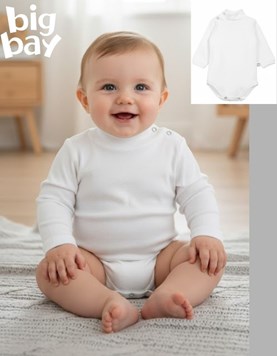 BODY MEDIA POLERA COLOR BLANCO. BIG BAY