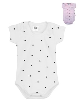 Body manga corta cuello americano morley estampado. Big bay