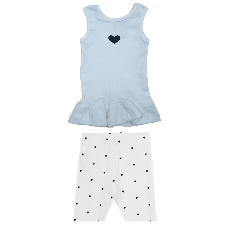 Conjunto: Musculosa morley estampado + biker. Big bay