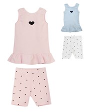 Conjunto: Musculosa morley estampado + biker. Big bay