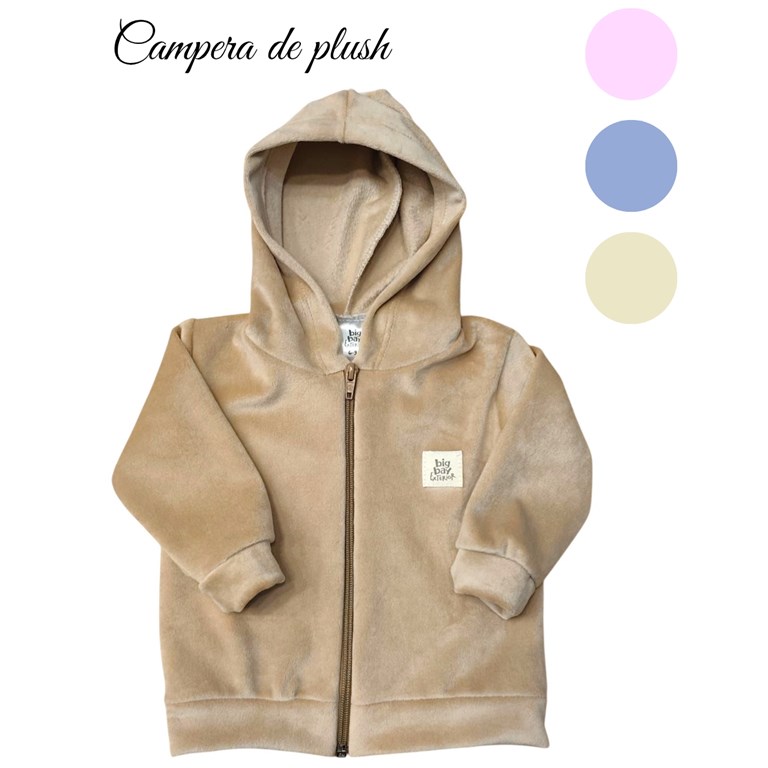 CAMPERA DE PLUSH CON LYCRA. BIG BAY