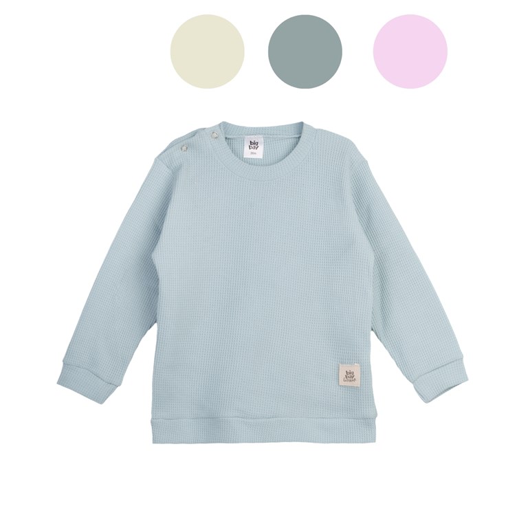 W9010 Buzo waffle colore slisos. Bebe y beba. Big bay