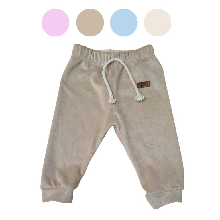 BABUCHA DE PLUSH CON ELASTICO Y CORDON. BIG BAY