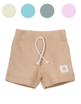 W9079 Short waffle lisos. Big bay