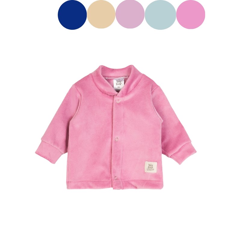 SAQUITO SIN CAPUCHA DE PLUSH CON LYCRA. BIG BAY