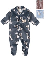 ENTERITO DE PLUSH ESTAMPADO JIRAFAS. BIG BAY