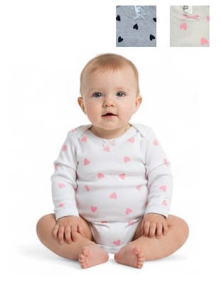 BODY MANGA LARGA AMERICANO ESTAMPADA BIG BAY