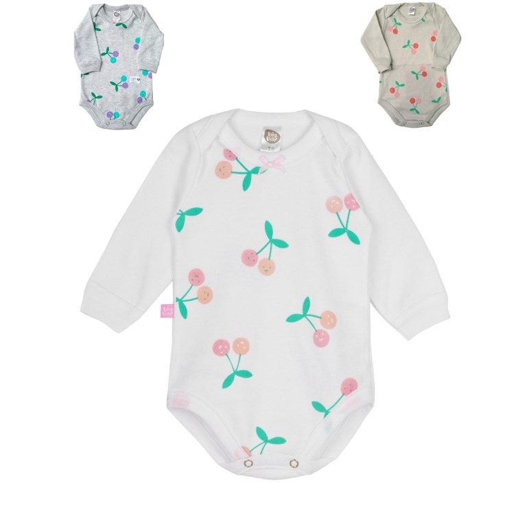 BODY MANGA LARGA AMERICANO ESTAMPADA BIG BAY