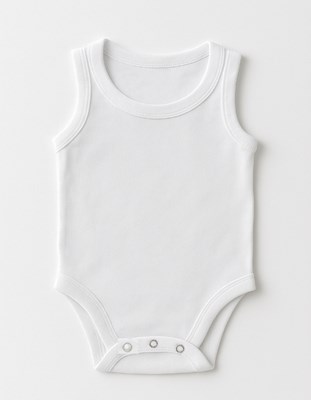BODY SIN MANGA COLOR BLANCO. BIG BAY
