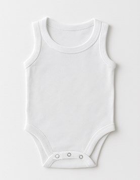 BODY GRANDE SIN MANGA COLOR BLANCO. BIG BAY