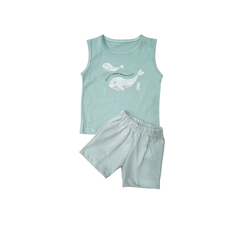 CONJUNTO BEBE MUSCULOSA Y SHORT. DREAMS