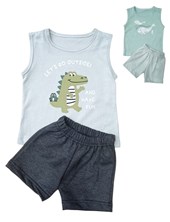 CONJUNTO BEBE MUSCULOSA Y SHORT. DREAMS