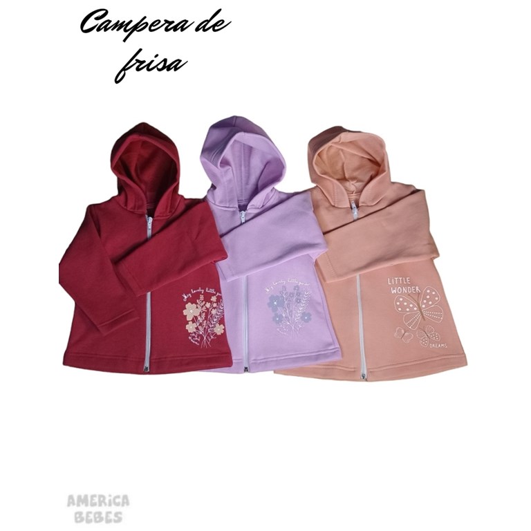 CAMPERA BEBA FRISA ESTAMPADA DREAMS