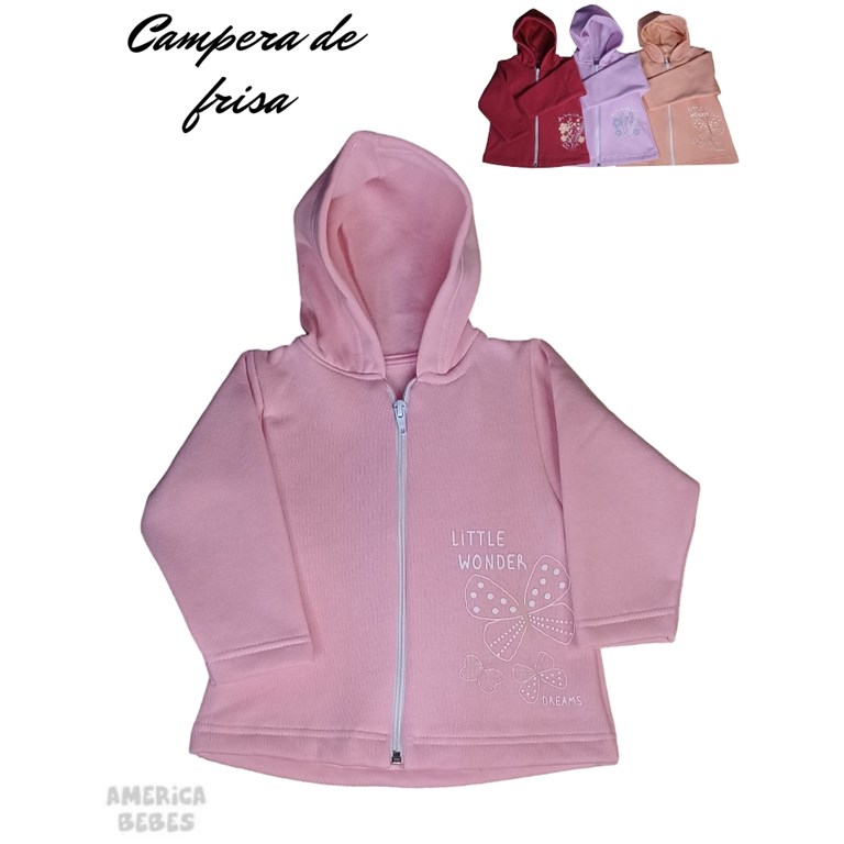 CAMPERA BEBA FRISA ESTAMPADA DREAMS