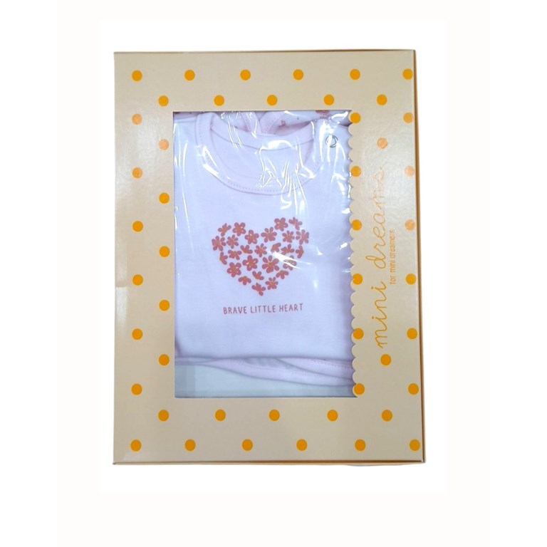 Set 4 piezas body estampado ranita liso plush gorro plush y chaleco floreado dreams